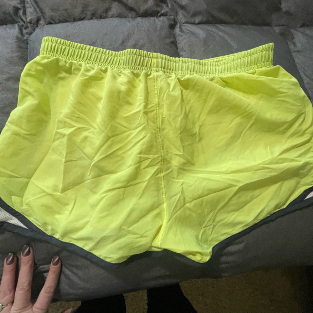 Under Armour Neon Yellow Women's Shorts